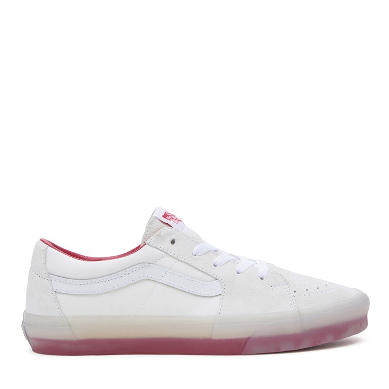 Vans Sk8-Low Trainers White/Red