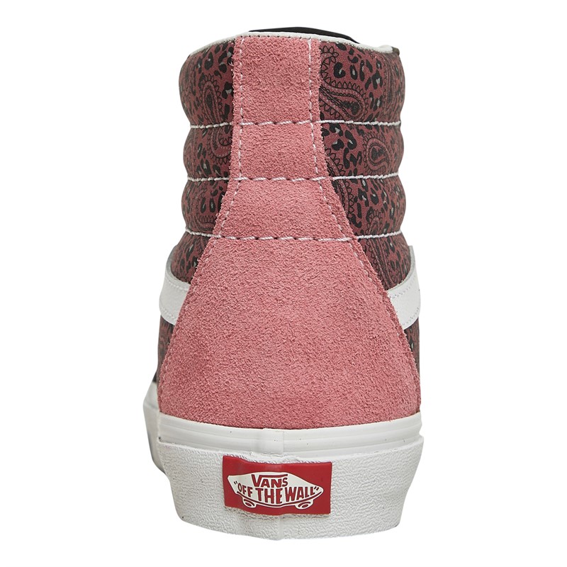 Vans Womens Sk8-Hi Trainers Dusty Olive/Rose Cloud