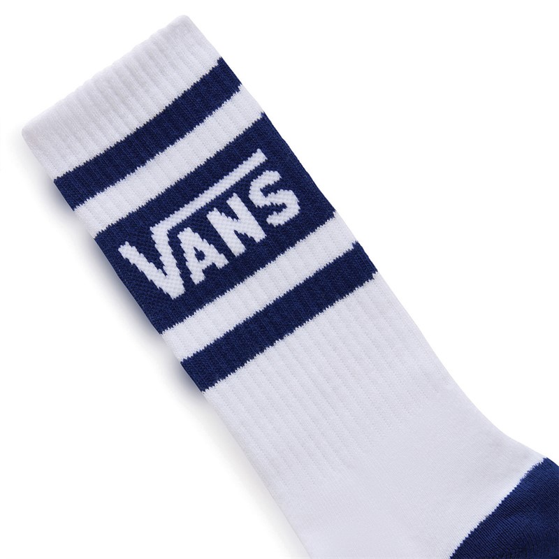 Vans Mens Vans Drop V Crew Socks Blue Depths