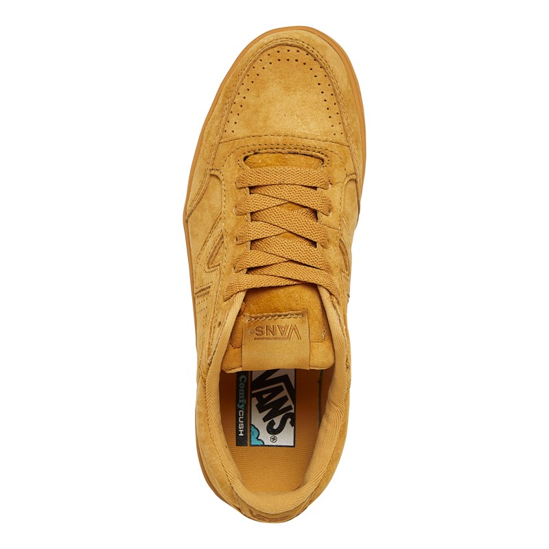 Vans Lowland Comfycush Trainers Honey Yellow