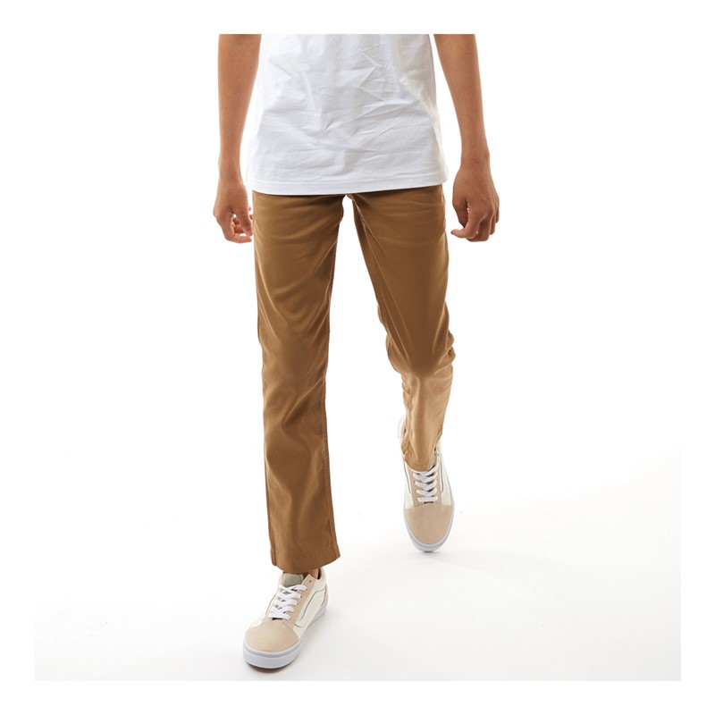 Vans Junior Boys Authentic Chino Pants Dirt