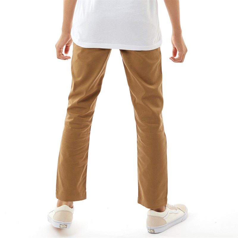 Vans Junior Boys Authentic Chino Pants Dirt