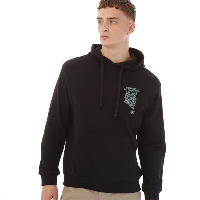 Vans Mens Skool Doodle Relaxed Hoodie Black