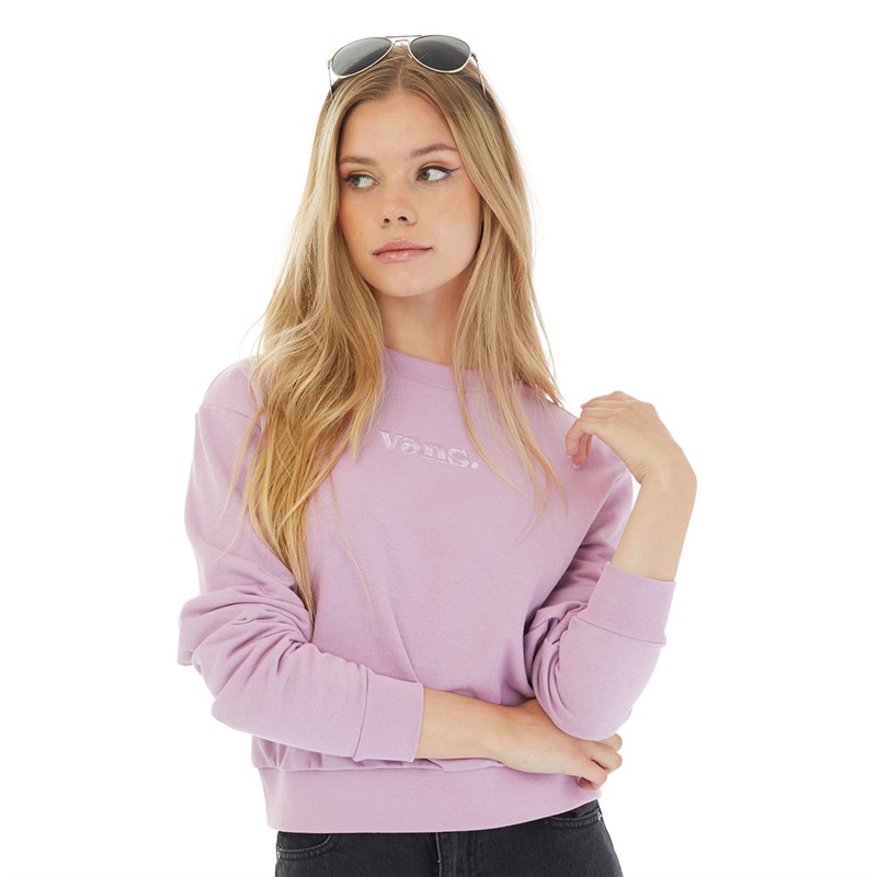 Vans Womens Essential Relaxed Sweatshirt Smoky Grape