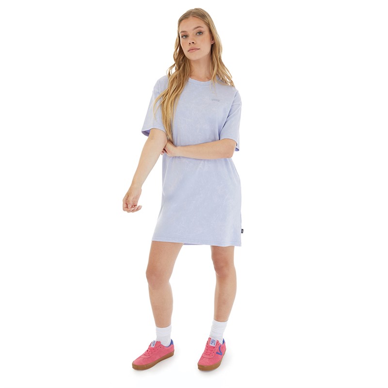 Vans Womens Cosmic Wash T-Shirt Dress Cosmic Sky