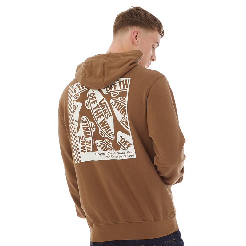 Vans Mens VD Box Hoodie Coffee Liqueur