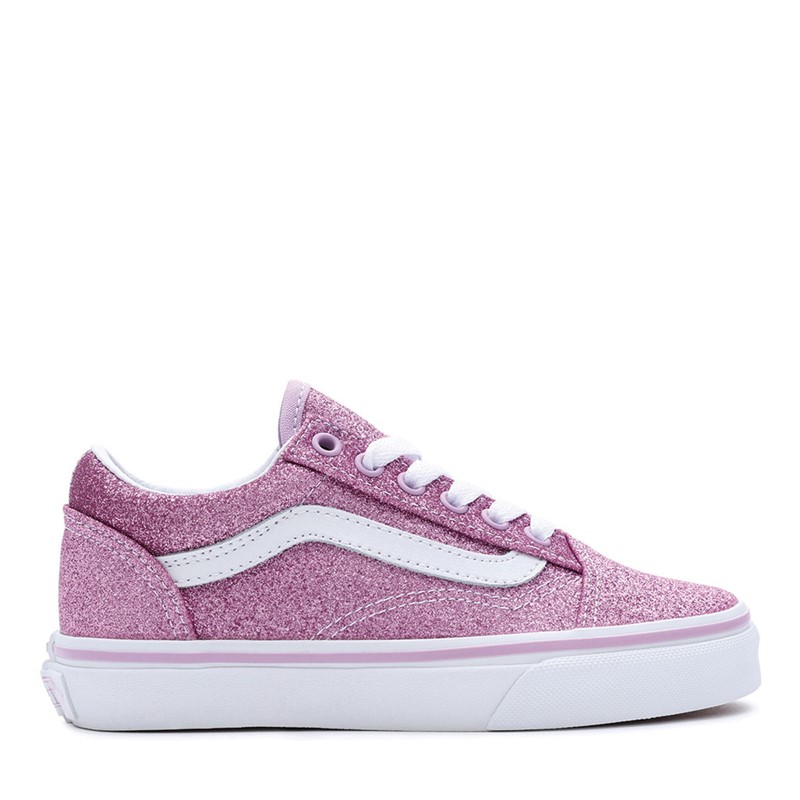 Lurex glitter old skool schuhe hotsell