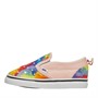 Vans Infant Girls Slip-On Velcro Trainers Pink/Multi