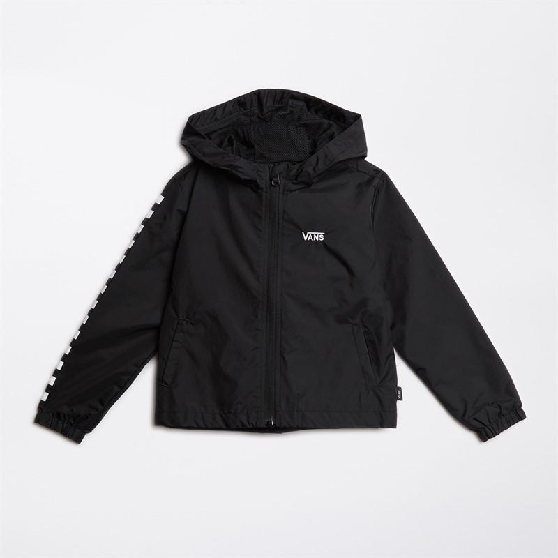 Vans Boys Garnett Windbreaker Jacket Black