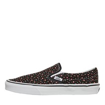 Vans Womens Classic Slip-On Trainers Black/Multi