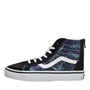 Vans Baskets montantes Sk8-Hi à fermeture éclair Garçon Bleu/Blanc pur
