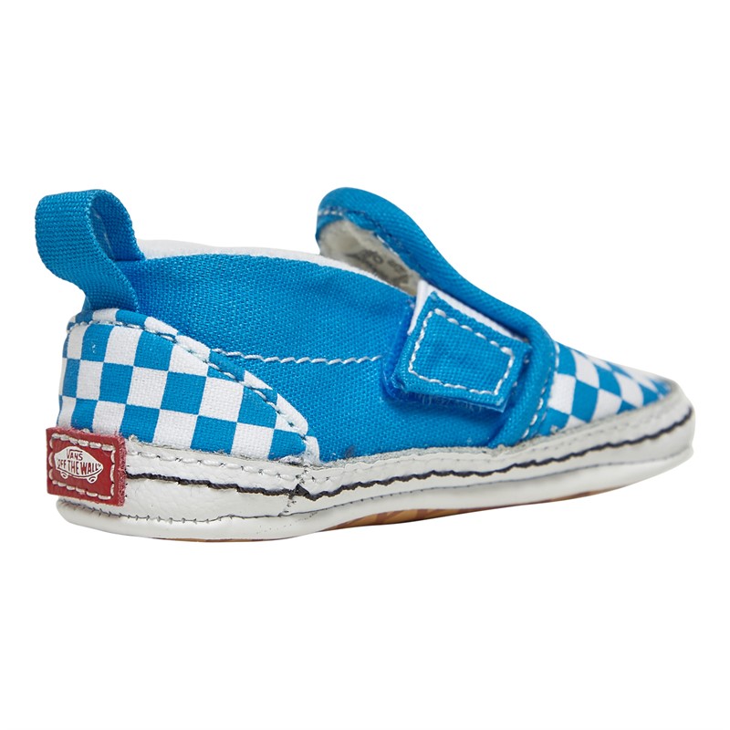 Vans Infant Boys Slip-On Crib Trainers Brilliant Blue