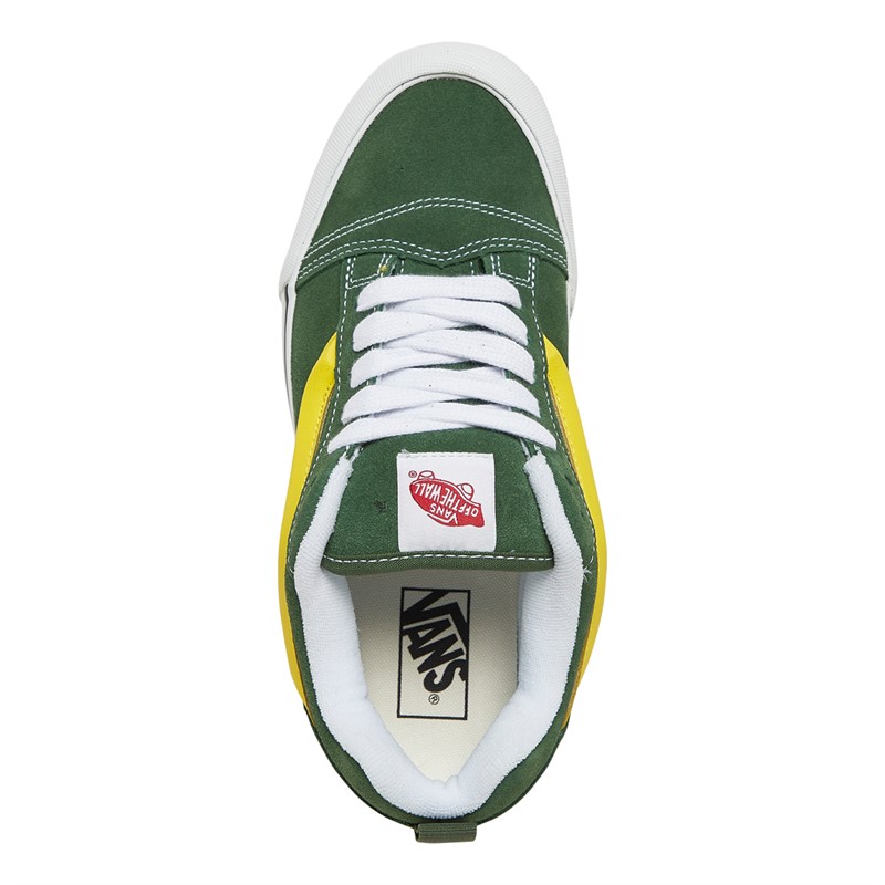 Vans Knu Skool Trainers Green/True White