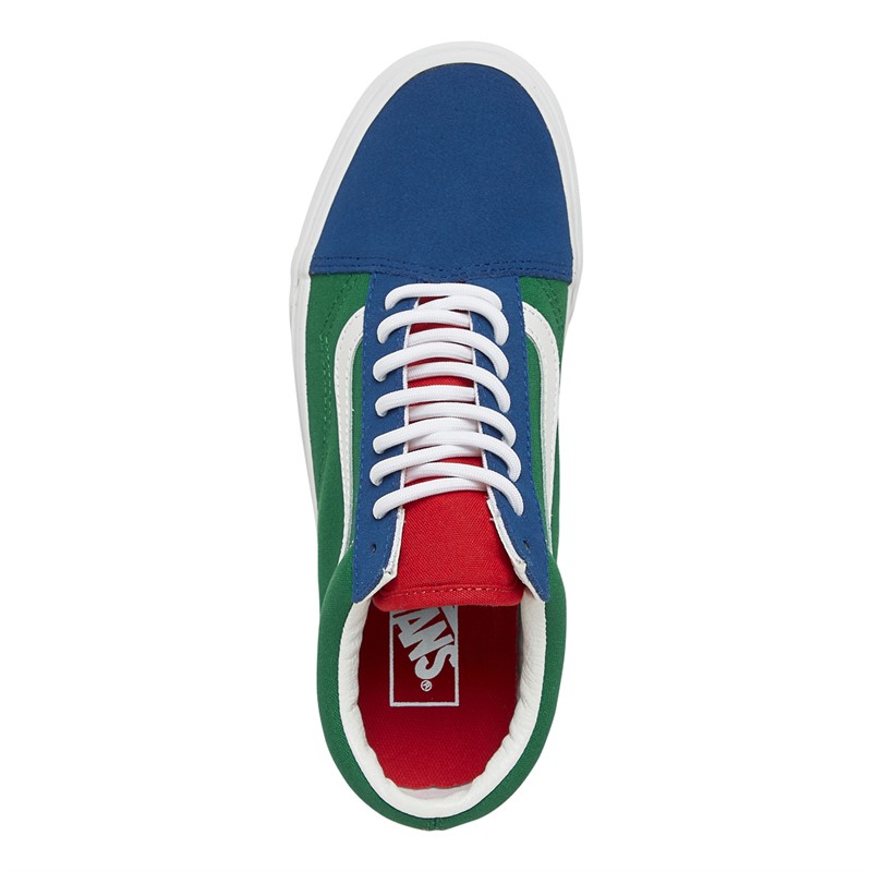 Vans Old Skool Trainers Blue/Green