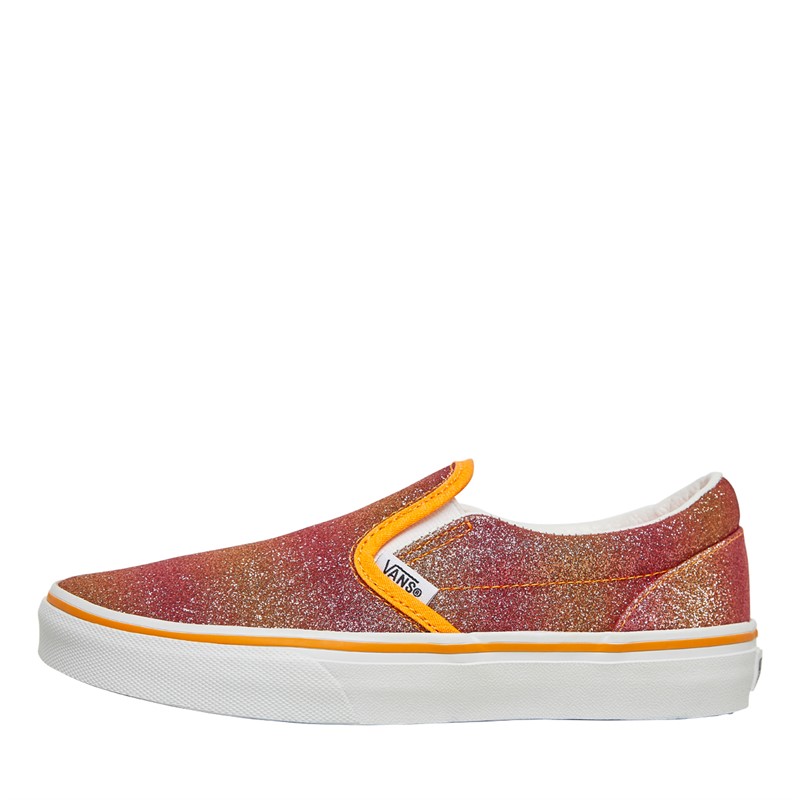 Buy Vans Girls Classic Slip On Trainers Multi True White