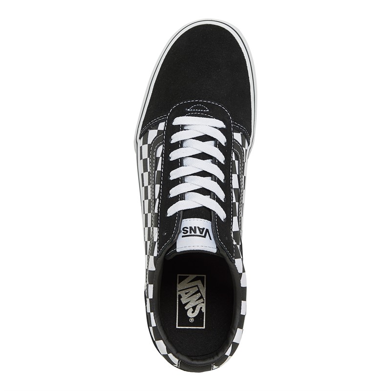 Vans Mens MN Ward Trainers Black/True White