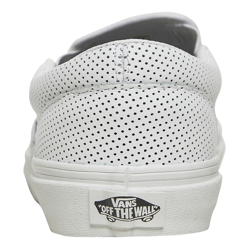 Vans Womens Classic Slip-On Trainers White