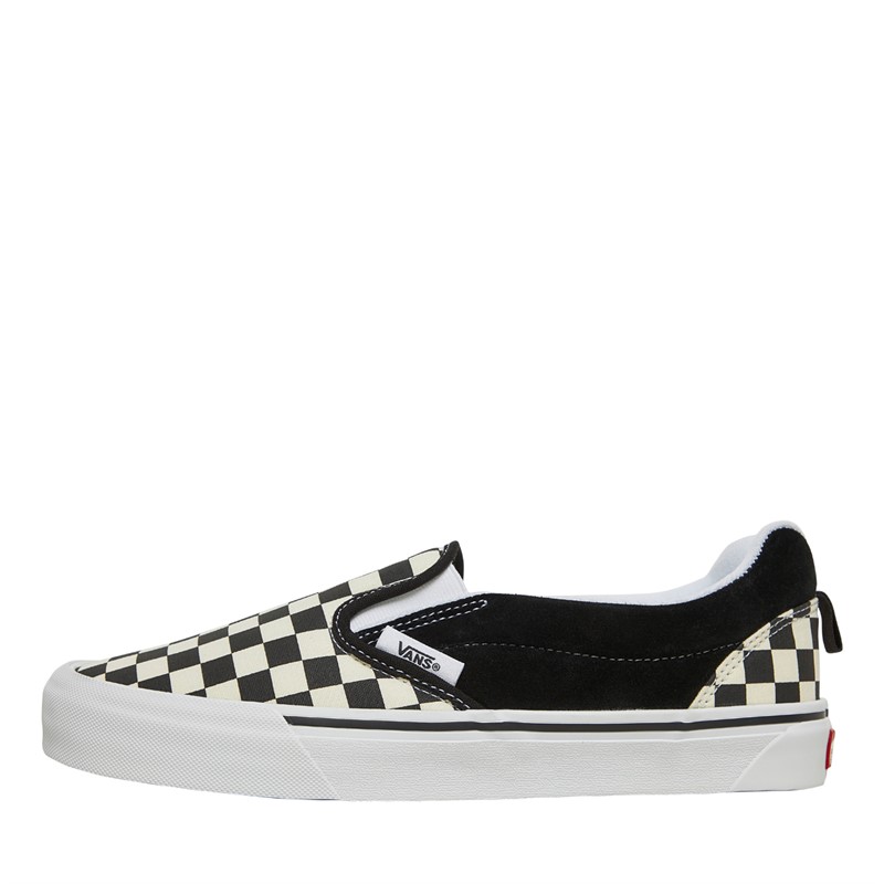 Buy Vans Knu Slip Trainers Checkerboard True White