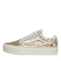 Vans Womens Old Skool Platform Trainers Multi/Marshmallow