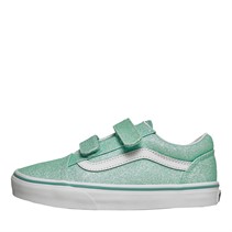 Vans Kids Old Skool Velcro Trainers Pastel Blue