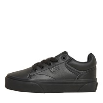 Vans Boys Seldan Trainers Black/Black