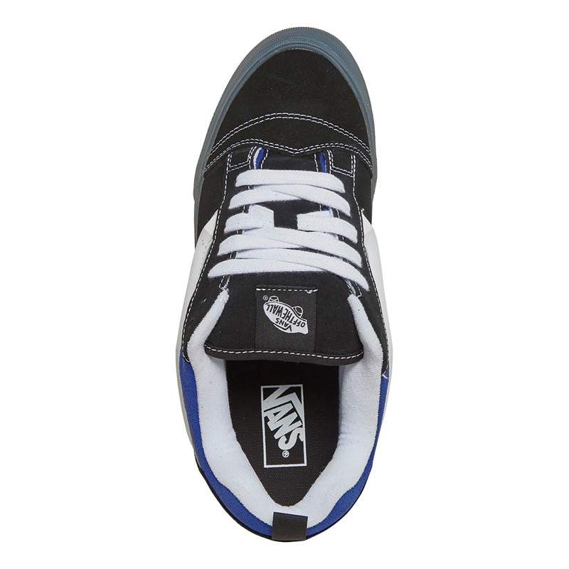 Vans Mens Knu Skool Trainers Black/Blue