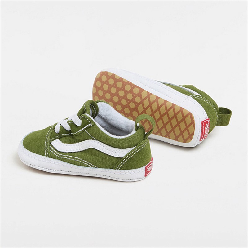 Vans Infant Old Skool Crib Trainers Pesto