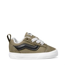Vans spædBørn Knu Skool Elastiske Snøresko Oliven/Sort