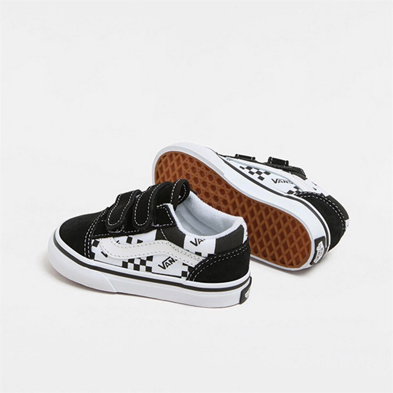 Black and white infant vans online