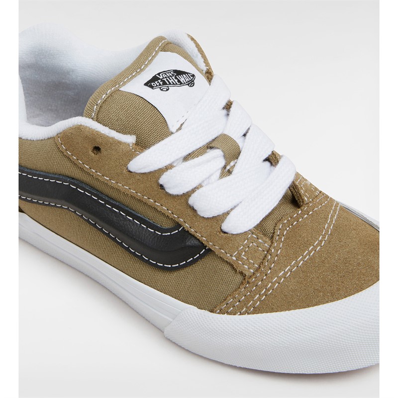 Vans Kids Knu Skool Trainers Olive/Black