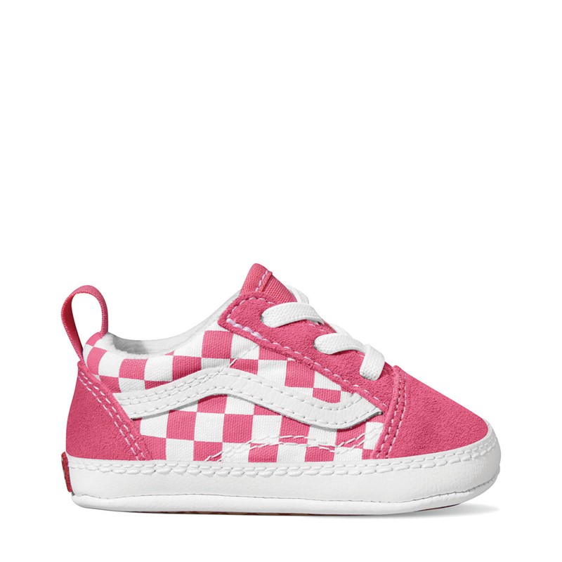 Buy Vans Infant Old Skool Crib Trainers Honeysuckle