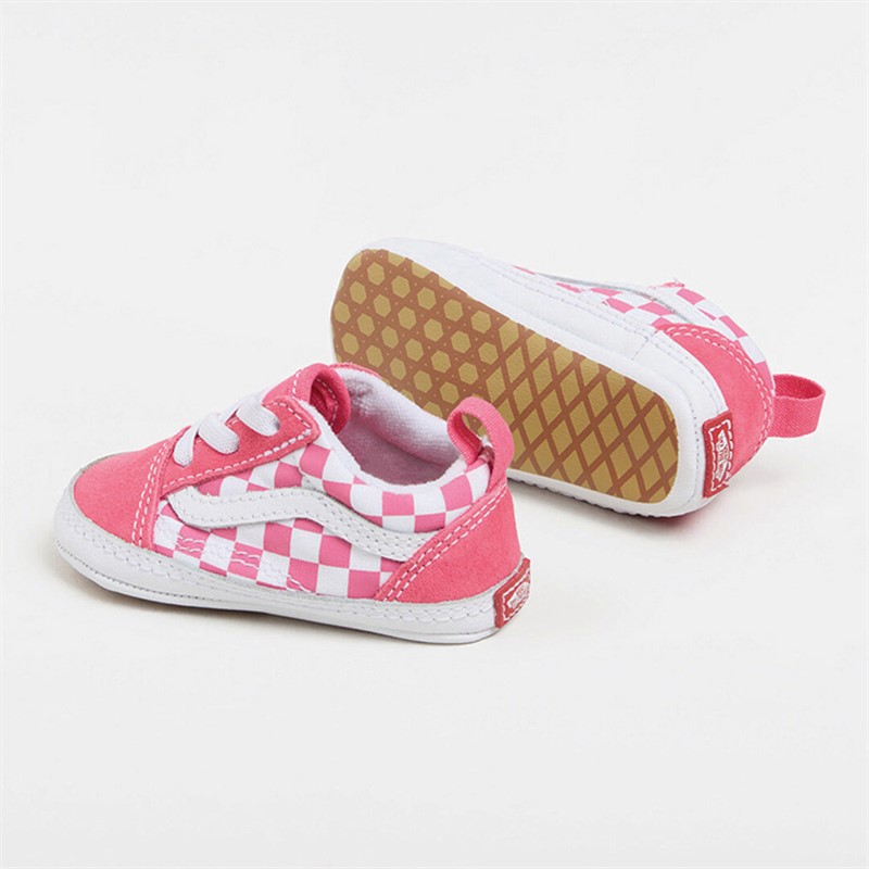 Vans Infant Old Skool Crib Trainers Honeysuckle