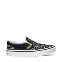 Vans Girls Classic Slip-On Floral Trainers Black/Multi