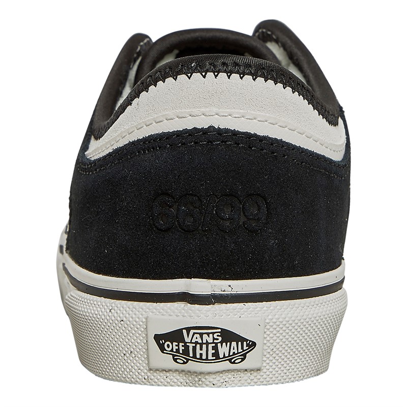 Vans Junior Rowley Classic Suede Trainers Blanc De Blanc/Black