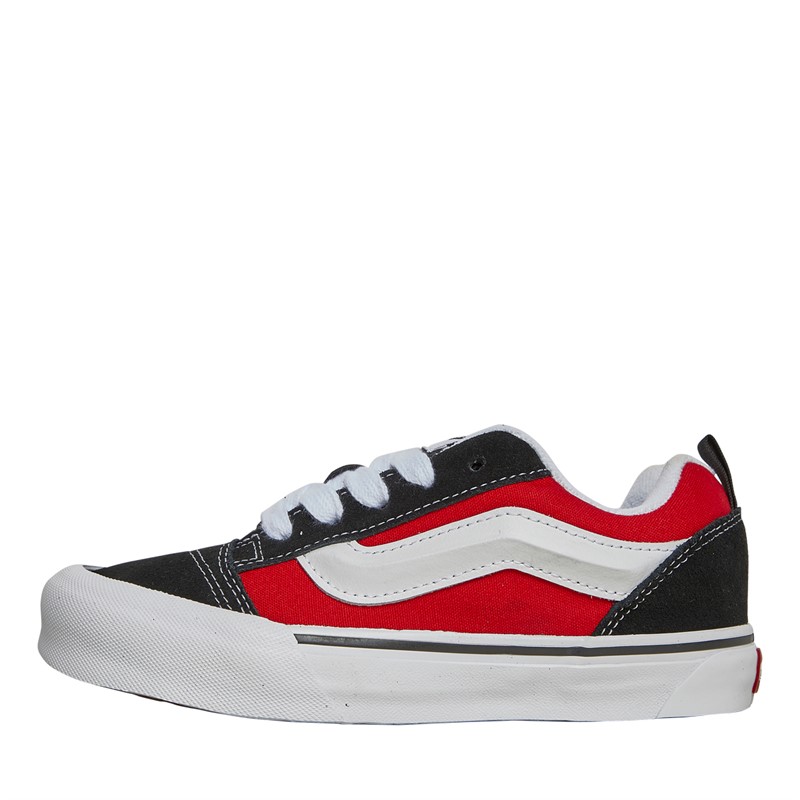 Racing red vans old skool hotsell