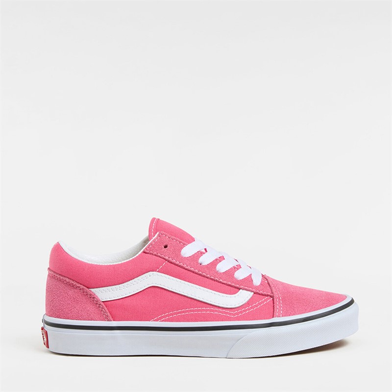 Vans Junior Old Skool Trainers Honeysuckle