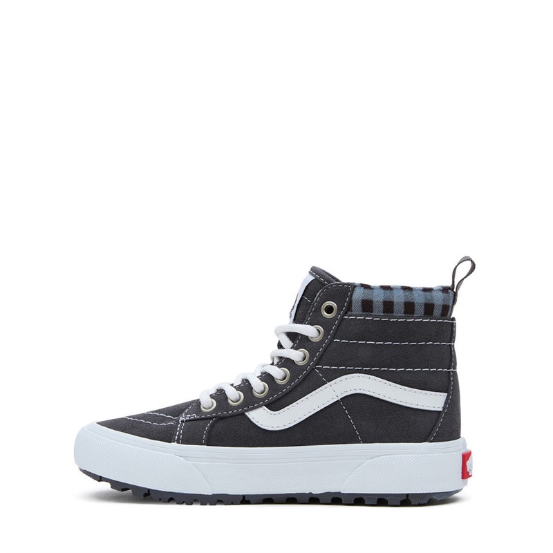 Vans Kids SK8-Hi MTE-1 Suede Trainers Grey/White