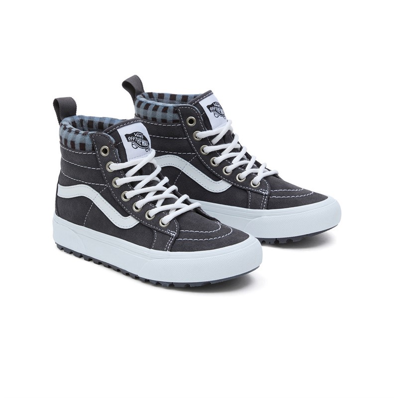 Vans Kids SK8-Hi MTE-1 Suede Trainers Grey/White