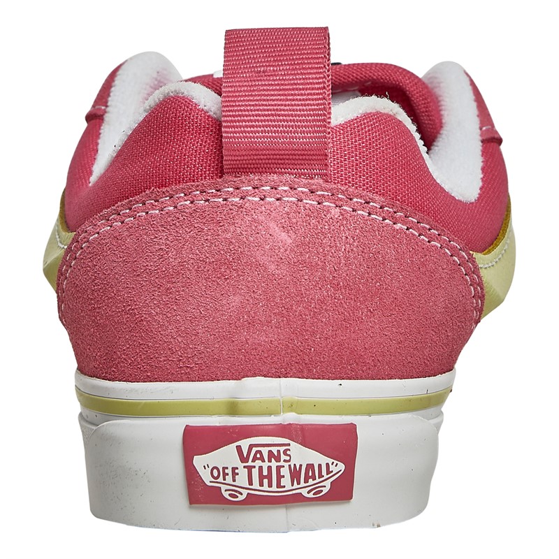 Vans Kids Knu Skool Trainers Pink/Lime