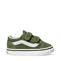 Vans Infant Old Skool Velcro Trainers Pesto