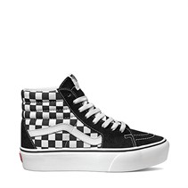 Vans Sk8-Hi Platform 2 Checkerboard Trainers Checkerboard/True White