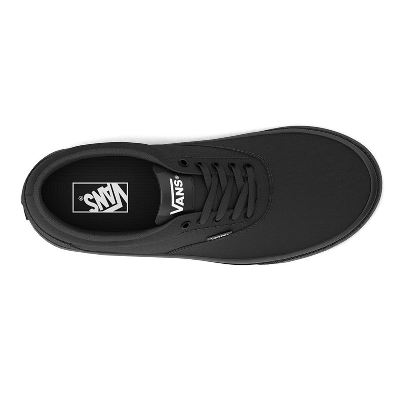 Vans Mens Doheny Canvas Trainers Black/Black