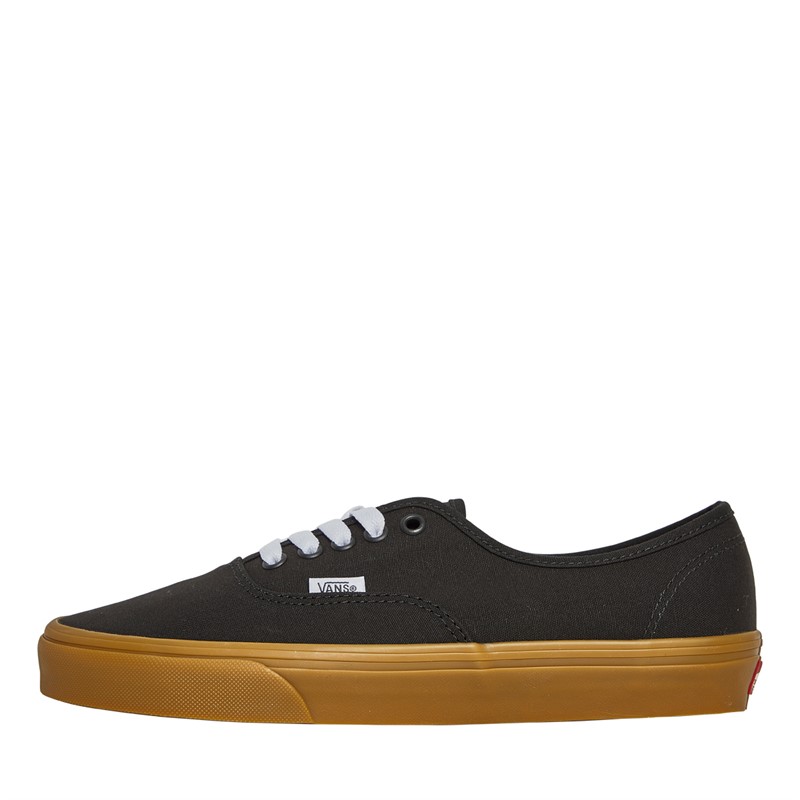 Vans Mens Authentic Trainers Black/Gum