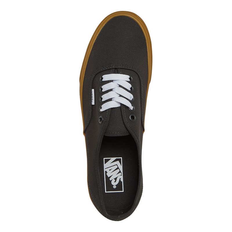 Vans Mens Authentic Trainers Black/Gum