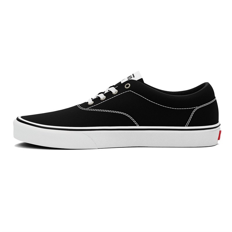 Vans Womens Doheny Canvas Trainers Black/White