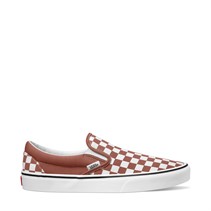 Vans Classic Slip-On Checkerboard Color Theory Trainers Auburn