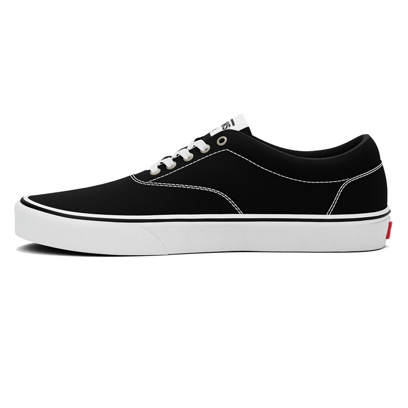 Vans Mens Doheny Canvas Trainers Black/White