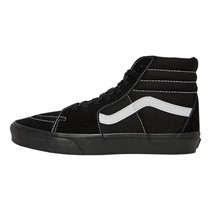 Vans Sk8-Hi Suede And Canvas Trainers Black/Black/True White