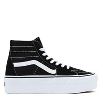 Vans Womens Sk8-Hi Tapered Stackform Trainers Black/True White