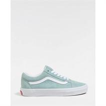 Vans Old Skool Pig Suede Trainers Grey Mist